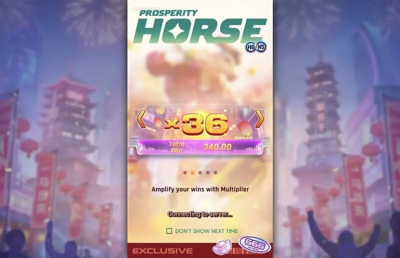 Prosperity Horse – progresuojantis daugiklis specialiajame režime